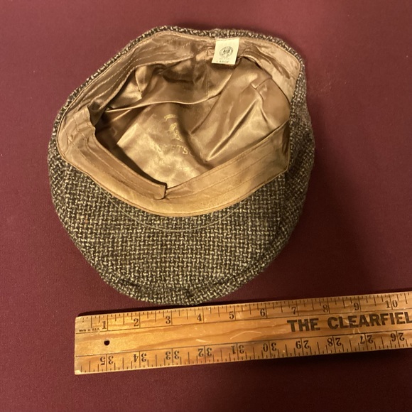 Vintage Stetson Wool Newsboy Hat size large made in USA - Picture 8 of 10